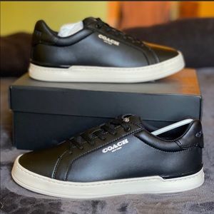 🖤👟COACH Black Clip Low Top Sneaker 👟🖤